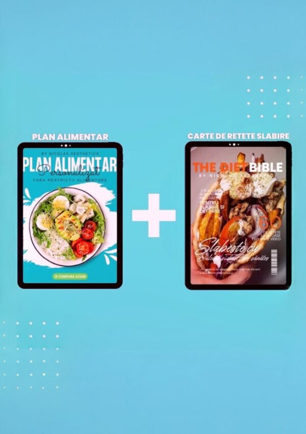 Pachet Plan alimentar + Carte de slabit